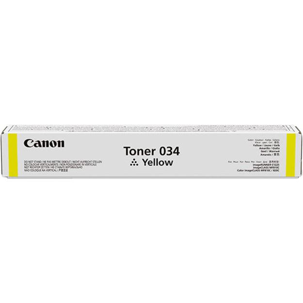Canon 034 Toner Cartridge 1 Pc(S) Original Yellow