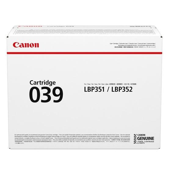 Canon 039 Toner Cartridge 1 Pc(S) Original Black