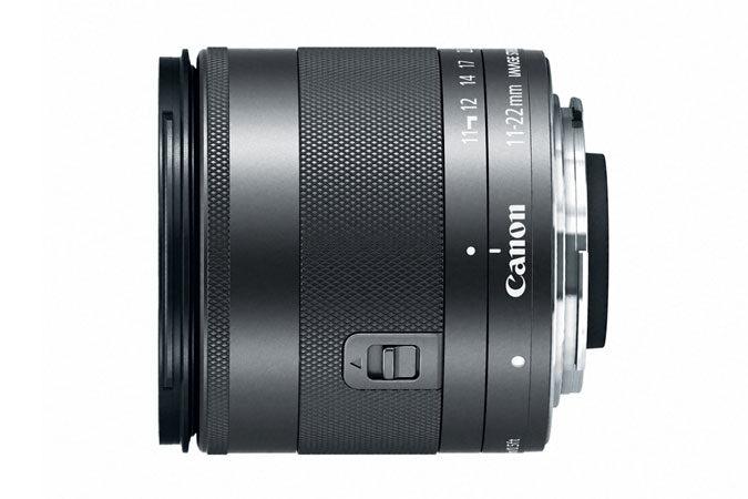 Canon Ef-M 11-22Mm F/4-5.6 Is Stm Milc/Slr Wide Lens Black