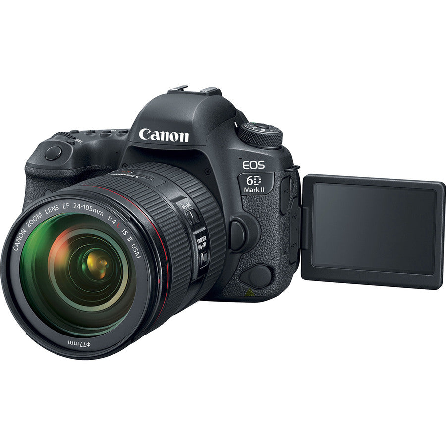 Canon EOS 6D Mark II 26.2 Megapixel Digital SLR Camera with Lens - 0.94 - 4.13"" 1897C009