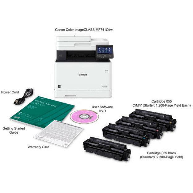 Canon Imageclass Mf741Cdw Laser A4 600 X 600 Dpi 28 Ppm Wi-Fi