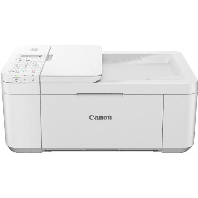 Canon PIXMA TR4720 Inkjet Multifunction Printer-Color-White-Copier/Fax/Scanner-4800x1200 dpi Print-Automatic Duplex Print-100 sheets Input-Color Flatbed Scanner-1200 dpi Optical Scan-Color Fax-Wireless LAN 5074C022