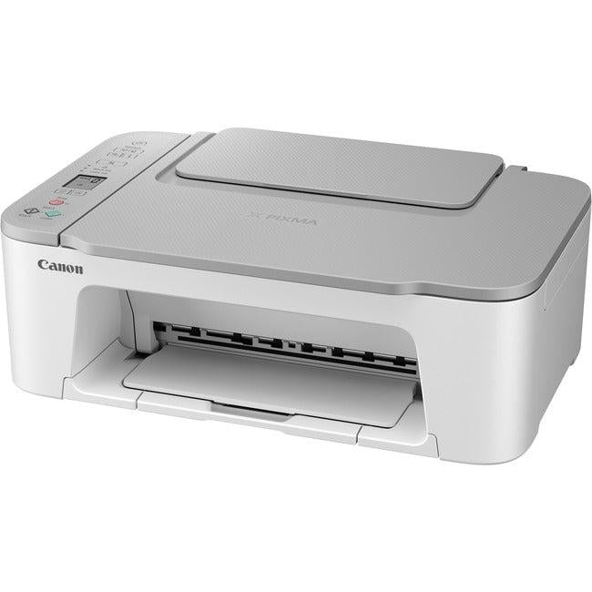 Canon PIXMA TS3520 Inkjet Multifunction Printer-Color-Copier/Scanner-4800x1200 dpi Print-60 sheets Input-1200 dpi Optical Scan-Wireless LAN-Apple AirPrint-Mopria-Canon PRINT Application-Canon Plug-in-PictBridge-PIXMA Cloud Link Print 4977C022
