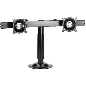 Chief Dual Display Grommet Desk Mount - Horizontal - For Displays 10-24"