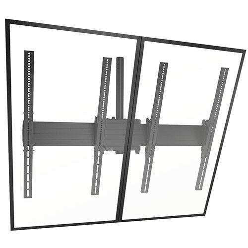 Chief LCM2X1UP Fusion Ceiling Mounted Portrait Menu Board - Large Display Mount | Tecisoft