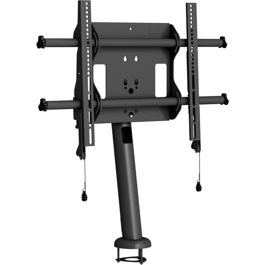 Chief LDS1U Large Fusion Flat Panel Table Stand - Professional Desktop Monitor Mount | Tecisoft