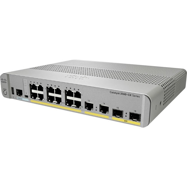 Cisco 3560CX-8PC-S Layer 3 Switch - Enterprise Gigabit Ethernet WS-C3560CX-8PCS-RF