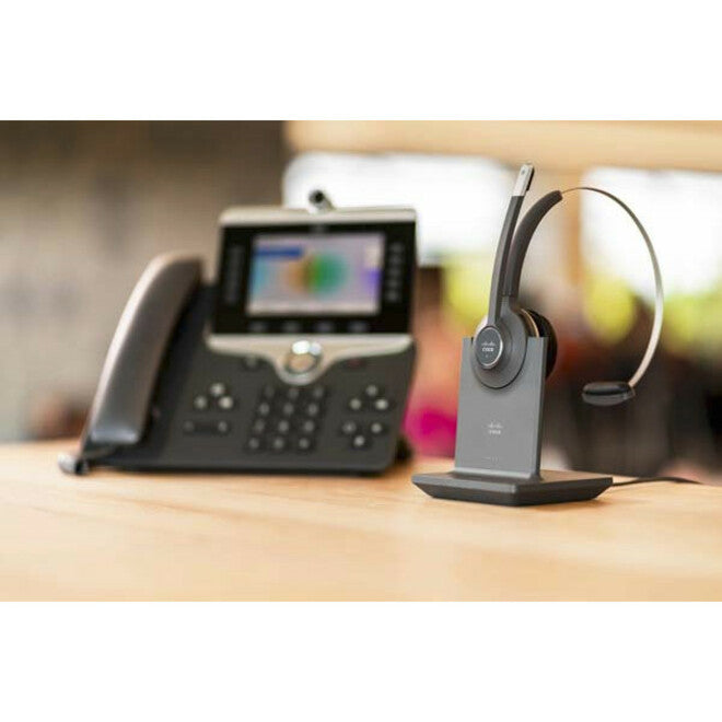 Cisco 561 Wireless Single Headset - DECT Professional Office Communication | Tecisoft CP-HS-WL-561-N-US=