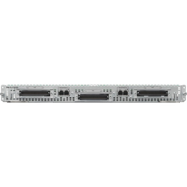 Wide Service Module Cisco 72 Port Fxs Double Wide Service Module SM-D-72FXS-RF