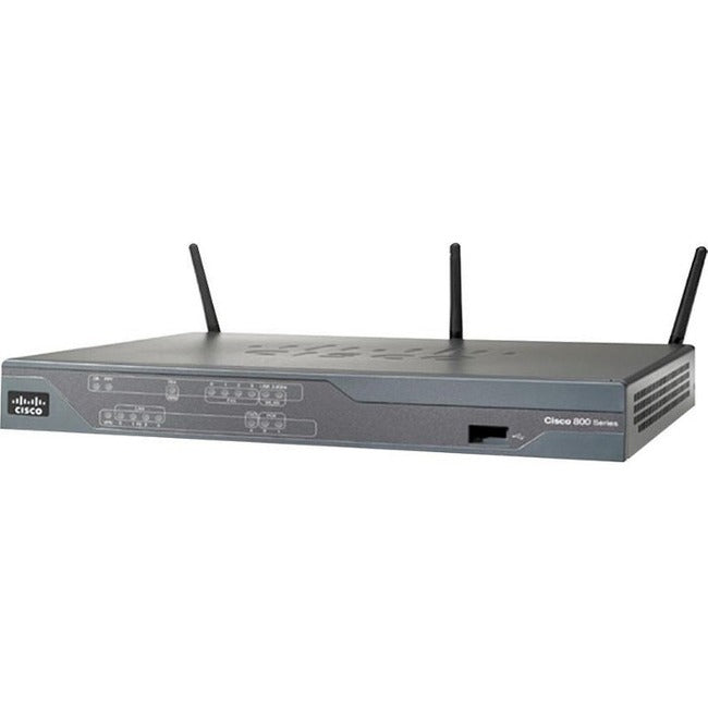 Cisco 881W Wi-Fi 4 Ieee 802.11N Ethernet Wireless Integrated C881W-A-K9-RF