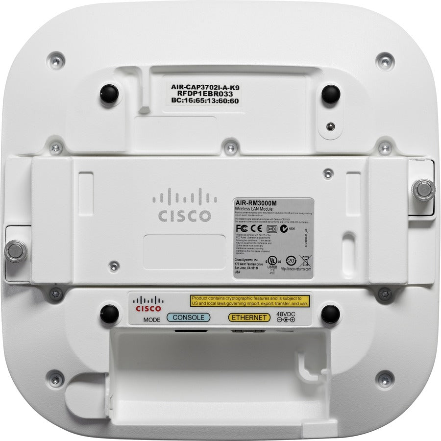 Cisco Aironet 3702E IEEE 802.11ac 1.30 Gbit/s Wireless Access Point AIR-CAP3702EEK9-RF
