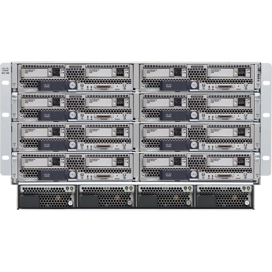 Cisco B200 M5 Blade Server - 2 x Intel Xeon Gold 6134 3.20 GHz - 192 GB RAM - Serial ATA, 12Gb/s SAS Controller UCS-SP-B200M5-F3T