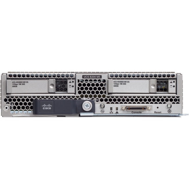 Cisco B200 M5 UCSB-B200M5-RSV1C Blade Server - 2 x Intel Xeon 6248 2.50 GHz - 32 GB RAM - 240 GB SSD - (1 x 240GB) SSD Configuration - 12Gb/s SAS Controller TR-B200M5-RSV1C