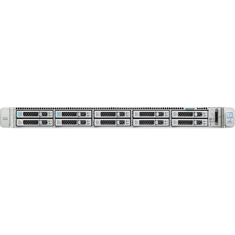 Cisco Barebone System - 1U Rack-mountable - 2 x Processor Support UCSC-C220-M5SX