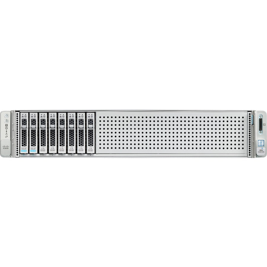 Cisco Barebone System - 2U Rack-mountable - 2 x Processor Support HX-C240-M5L