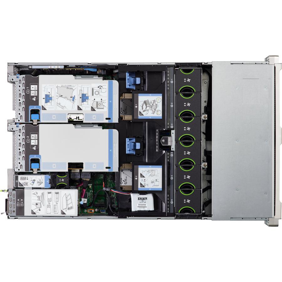 Cisco Barebone System - 2U Rack-mountable - 2 x Processor Support UCSC-C240-M5S