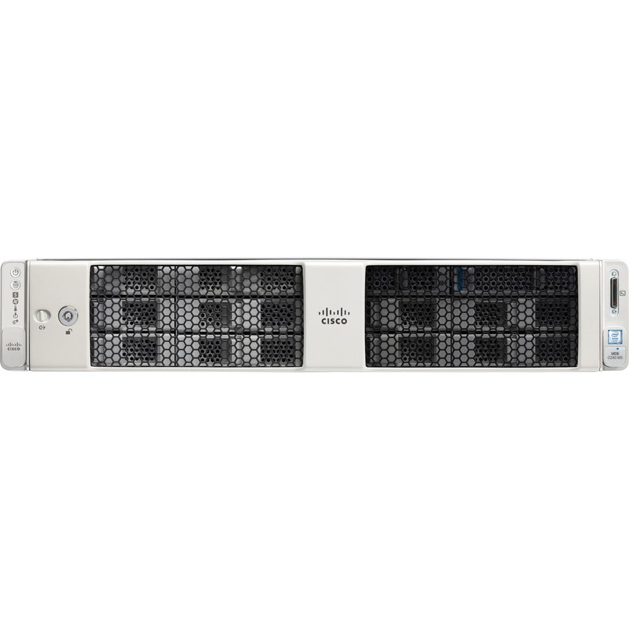 Cisco Barebone System - 2U Rack-mountable - 2 x Processor Support UCSC-C240-M5SX-CH