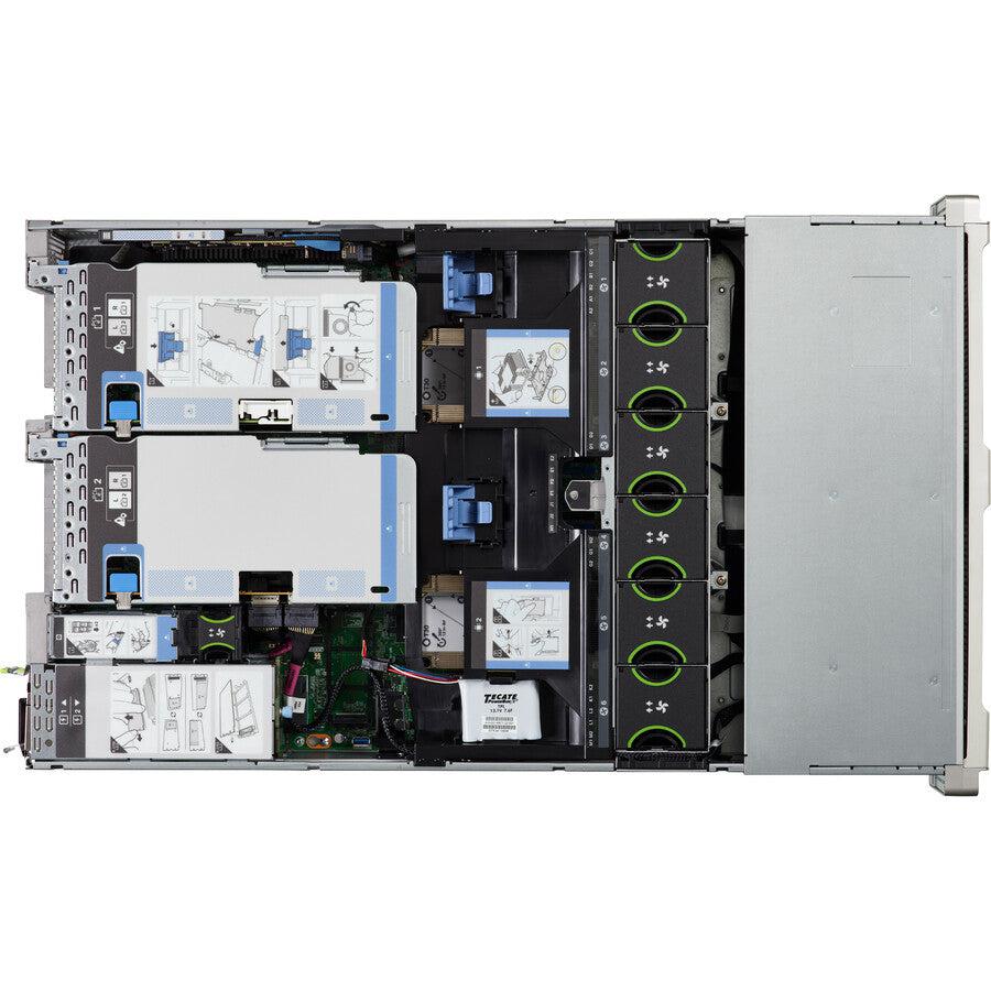 Cisco Barebone System - 2U Rack-mountable - 2 x Processor Support UCSC-C240-M5SN-CH