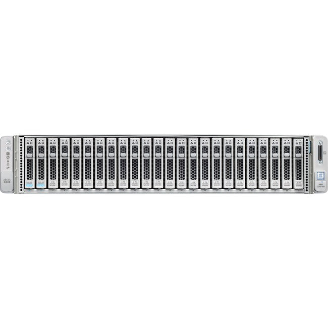 Cisco Barebone System - 2U Rack-mountable - 2 x Processor Support UCSC-C240-M5SN