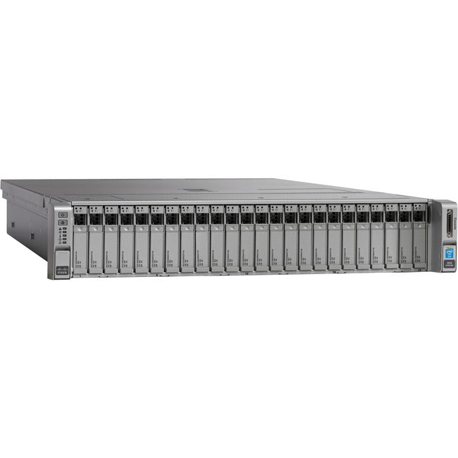 Cisco C240 M4 2U Rack Server - 2 X Intel Xeon E5-2620 V3 UCS-SPL-C240M4L-S2