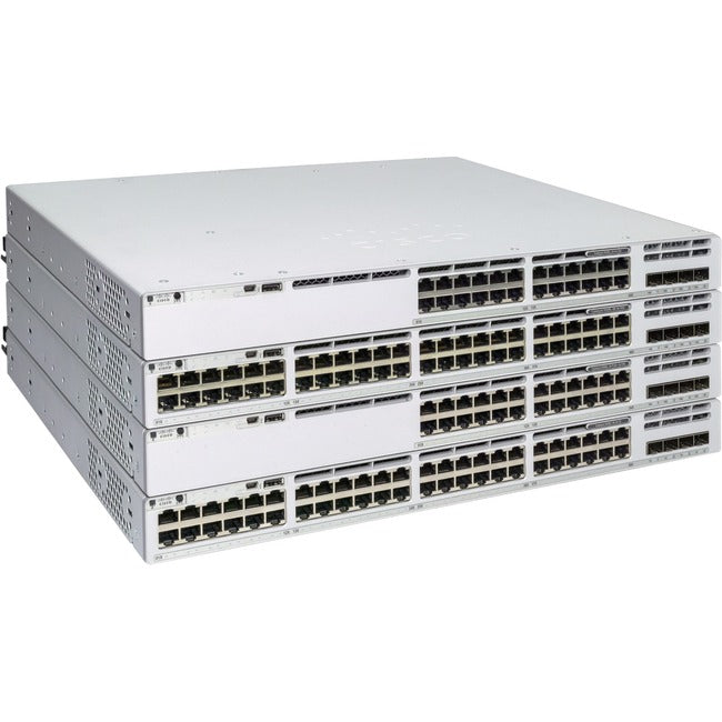 Cisco C9300L-48PF-4G-A Catalyst 9300 - 48-Port PoE+ Stackable Switch | TechSoft