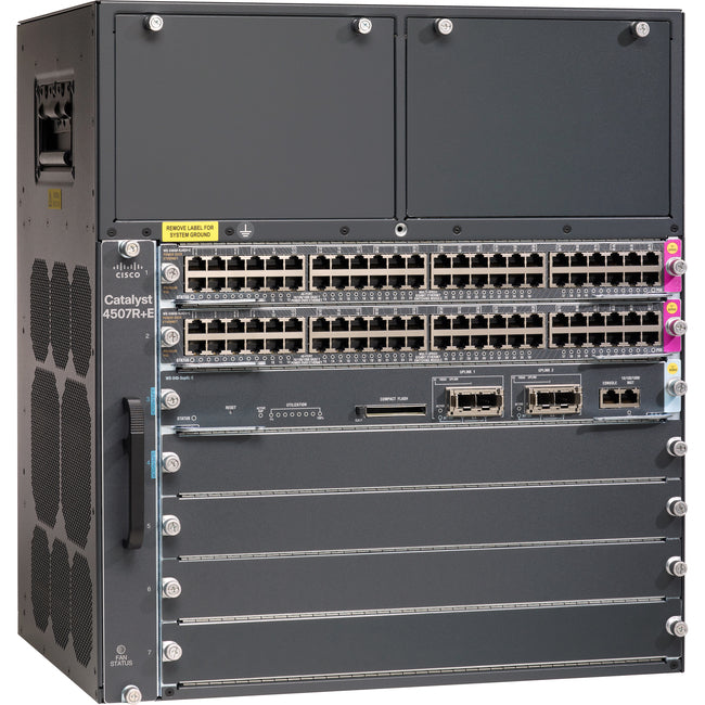 Cisco Catalyst 4507R+E Switch Chassis WS-C4507RE-S7L+96
