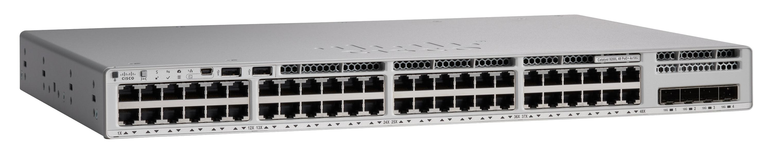 Cisco Catalyst 9200 C9200L-48P-4G Layer 3 Switch C9200L-48P-4G-E