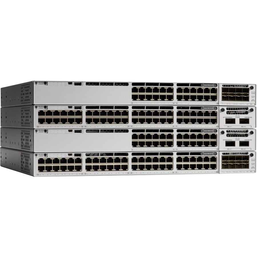 Cisco Catalyst 9300 24-port Multigigabit Ethernet Switch with UPOE C9300-24UX-E