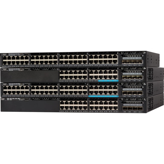 Cisco Catalyst C3650-12X48FD-E Layer 3 Switch WS-C3650-12X48FD-E