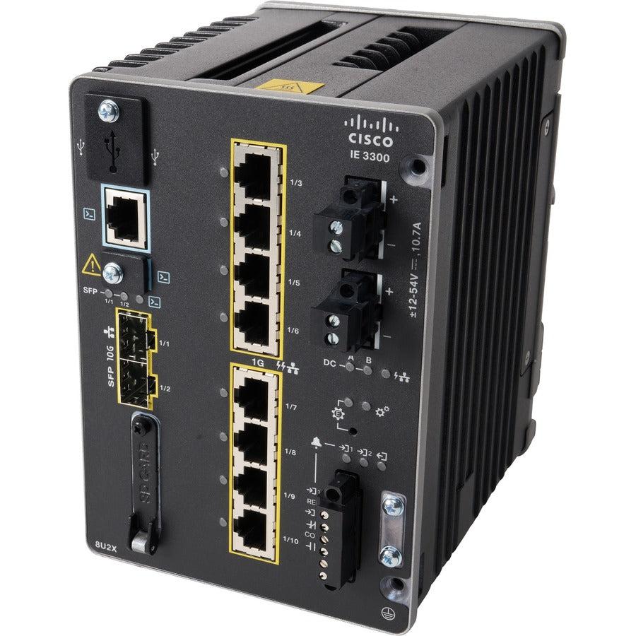 Cisco Catalyst IE-3300-8U2X Ethernet Switch IE-3300-8U2X-E