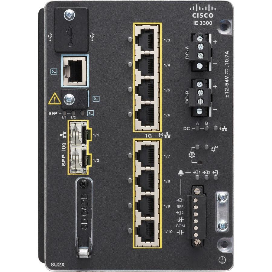 Cisco Catalyst IE-3300-8U2X Ethernet Switch IE-3300-8U2X-E