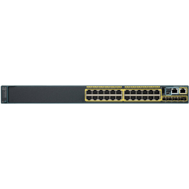 Cisco Ethernet Switch 2960S 24-Port PoE - Enterprise Network Solution | Tecisoft WS-C2960S-24PSL-RF