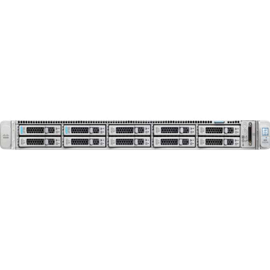 Cisco HyperFlex Barebone System - 1U Rack-mountable - 2 x Processor Support HXAF-E-220M5SX