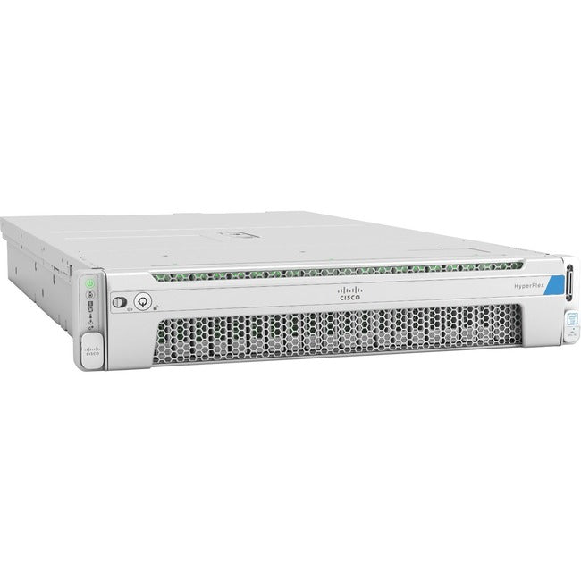 Cisco HyperFlex HX240c M5 2U Rack Server - 2 x Intel Xeon Silver 4214R 2.40 GHz - 384 GB RAM - 48 TB HDD - (6 x 8TB) HDD Configuration - 3.68 TB SSD - (1 x 3.2TB, 2 x 240GB) SSD Configuration - 12Gb/s SAS Controller HX-SP-240M5LC-V2
