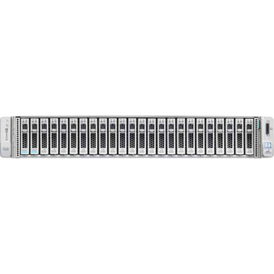Cisco HyperFlex HXAF240c M5 2U Rack Server - 2 x Intel Xeon Gold 6130 2.10 GHz - 384 GB RAM - 240 GB SSD - 12Gb/s SAS Controller HXAF-SP-240M5SX-P1