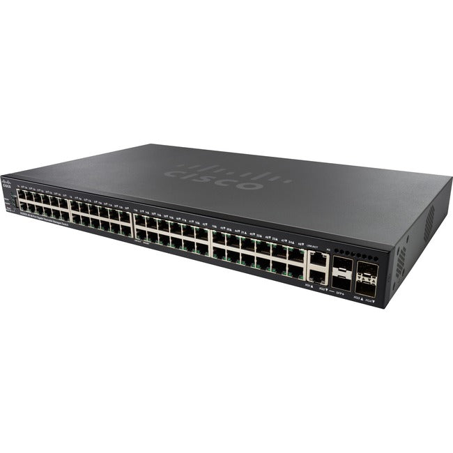 Cisco SG350X 48-Port PoE Switch - Stackable Layer 3 Managed | Tecisoft SG350X-48P-K9NA-RF