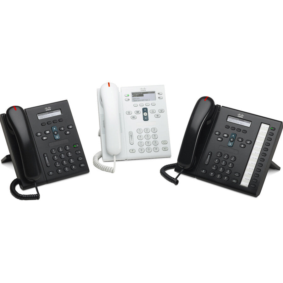 Cisco Unified 6941 IP Phone - Refurbished - Wall Mountable - Arctic White CP-6941-WL-K9-RF
