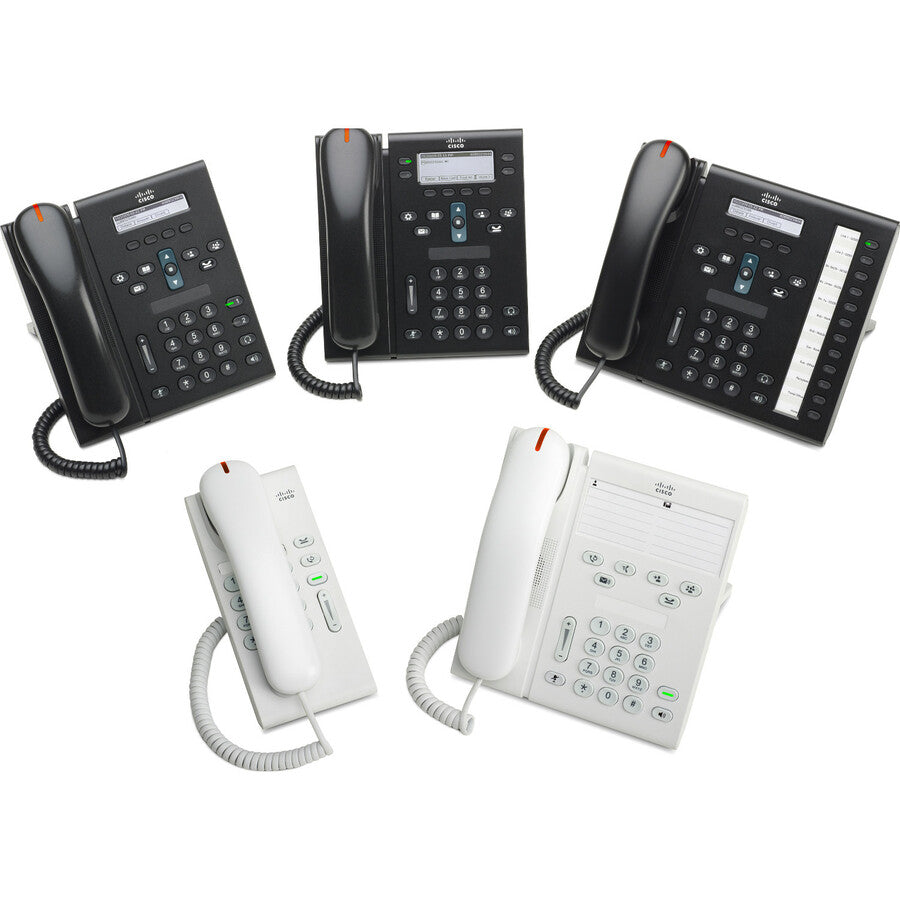 Cisco Unified 6941 IP Phone - Refurbished - Wall Mountable - Arctic White CP-6941-WL-K9-RF