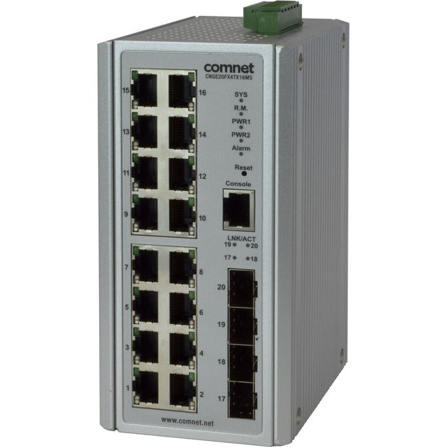 Comnet Cnge20Fx4Tx16Ms Ethernet Switch
