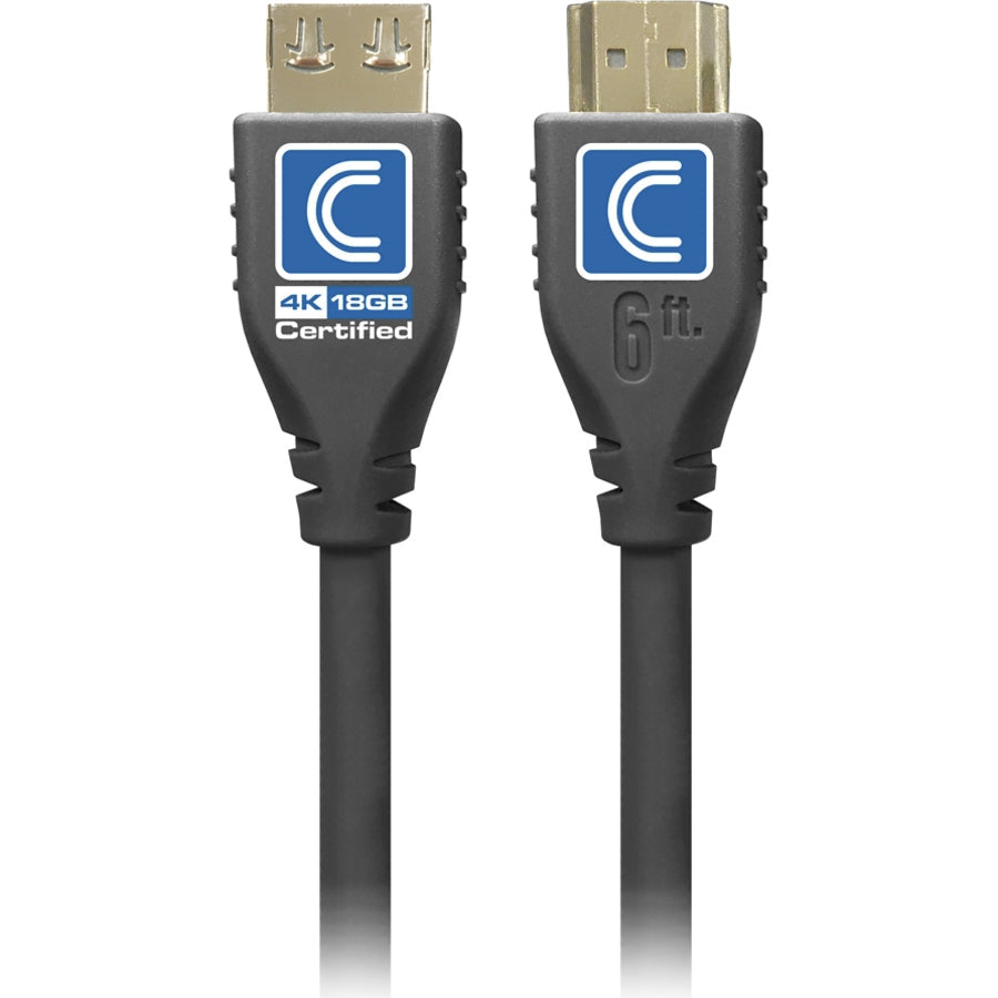Comprehensive MicroFlex Pro AV/IT Integrator HDMI A/V Cable MHD18G-15PROBLKA