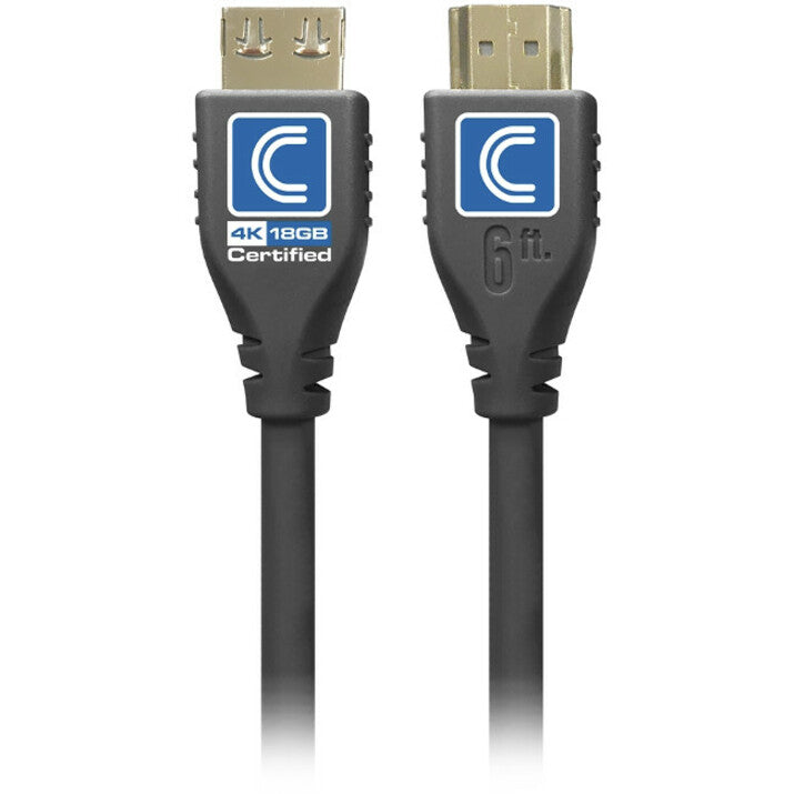 Comprehensive MicroFlex Pro AV/IT Integrator HDMI Audio/Video Cable MHD18G-20PROBLKA