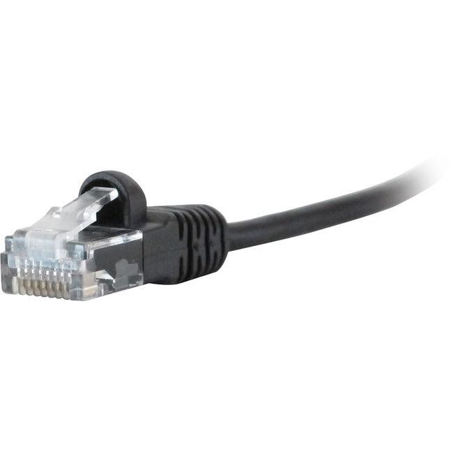 Comprehensive MicroFlex&trade; Pro AV/IT Integrator Series&trade; CAT6 Snagless Patch Cable Black 5ft MCAT6-5PROBLK