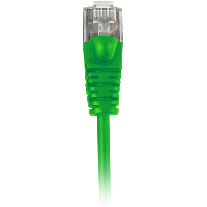 Comprehensive MicroFlex&trade; Pro AV/IT Integrator Series&trade; CAT6 Snagless Patch Cable Green 7ft MCAT6-7PROGRN