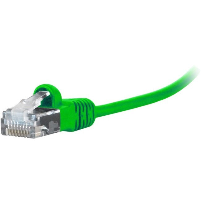 Comprehensive MicroFlex&trade; Pro AV/IT Integrator Series&trade; CAT6 Snagless Patch Cable Green 7ft MCAT6-7PROGRN