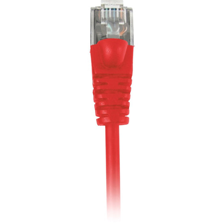 Comprehensive MicroFlex&trade; Pro AV/IT Integrator Series&trade; CAT6 Snagless Patch Cable Red 1ft MCAT6-1PRORED
