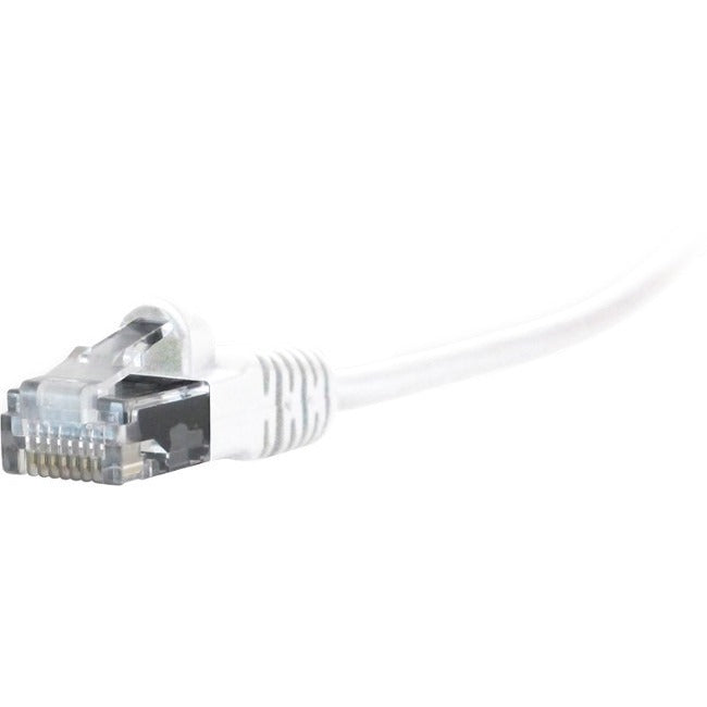 Comprehensive MicroFlex&trade; Pro AV/IT Integrator Series&trade; CAT6 Snagless Patch Cable White 14ft MCAT6-14PROWHT