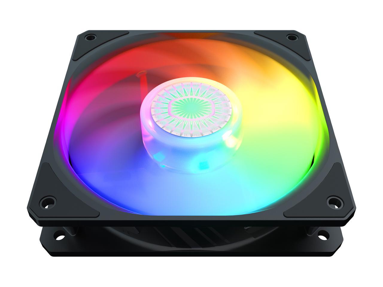 Cooler Master Mfx-B2Dn-18Npa-R1 Sickleflow 120 V2 Addressable Rgb Square Frame Fan, Individually