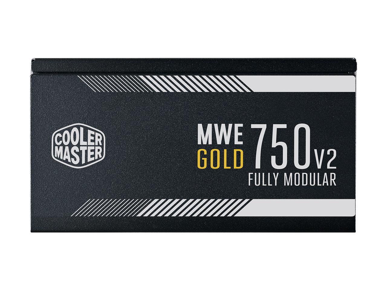 Cooler Master Mpe-7501-Afaag-Us 80 Plus Gold 750W V2 Full Modular Atx 12V Power Supply W/ Active Pfc