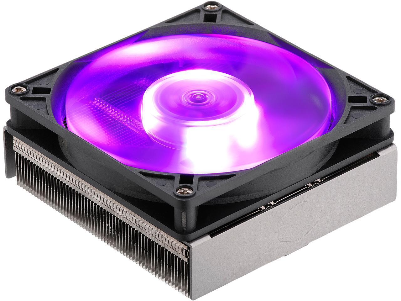 Cooler Master Masterair G200P Rgb Low-Profile Cpu Air Cooler W/ 39.4 Mm Ultra-Low-Profile