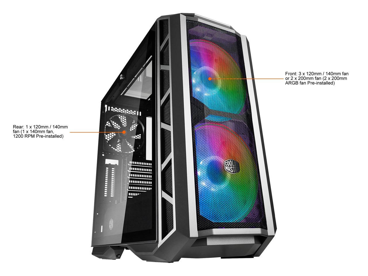 Cooler Master Mastercase H500P Mesh Argb Airflow Atx Mid-Tower